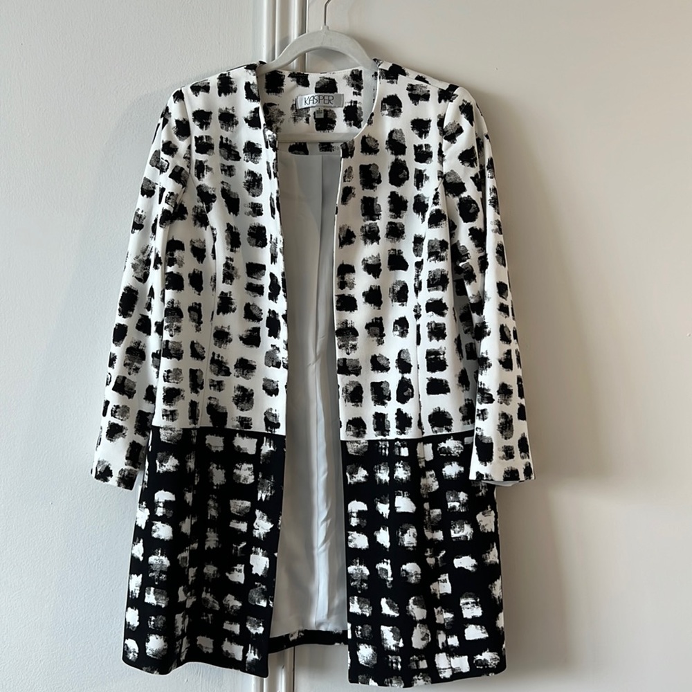 b&w light overcoat